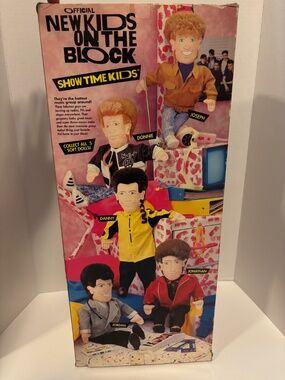 1990 New Kids on the Block Plush Dolls (Lot of 3)